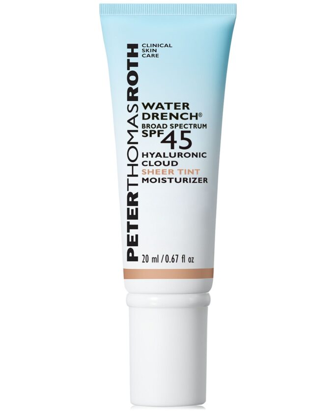 Water Drench Broad Spectrum SPF 45 Hyaluronic Cloud Sheer Tint Moisturizer, 20 ml