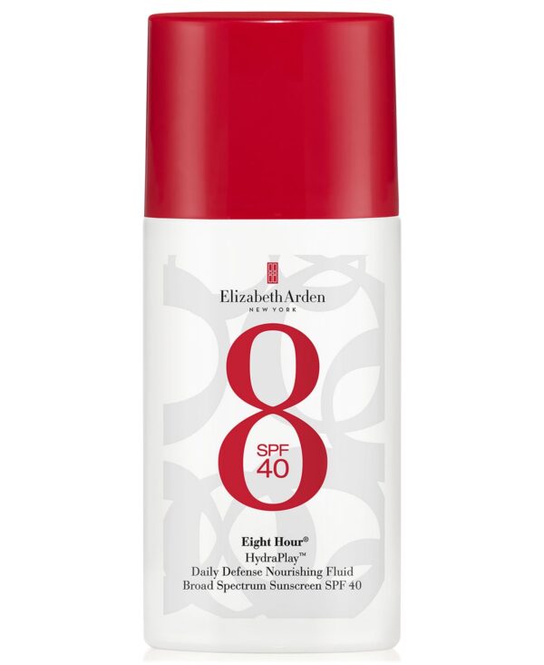 Eight Hour HydraPlay Daily Defense Nourishing Fluid Broad Spectrum Sunscreen SPF 40, 1.7 oz.