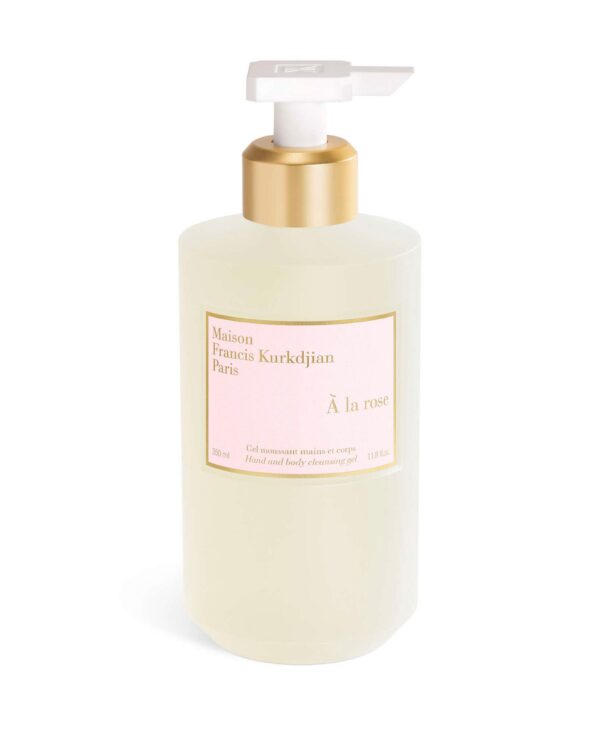 À la rose Hand & Body Cleansing Gel, 11.8 oz.