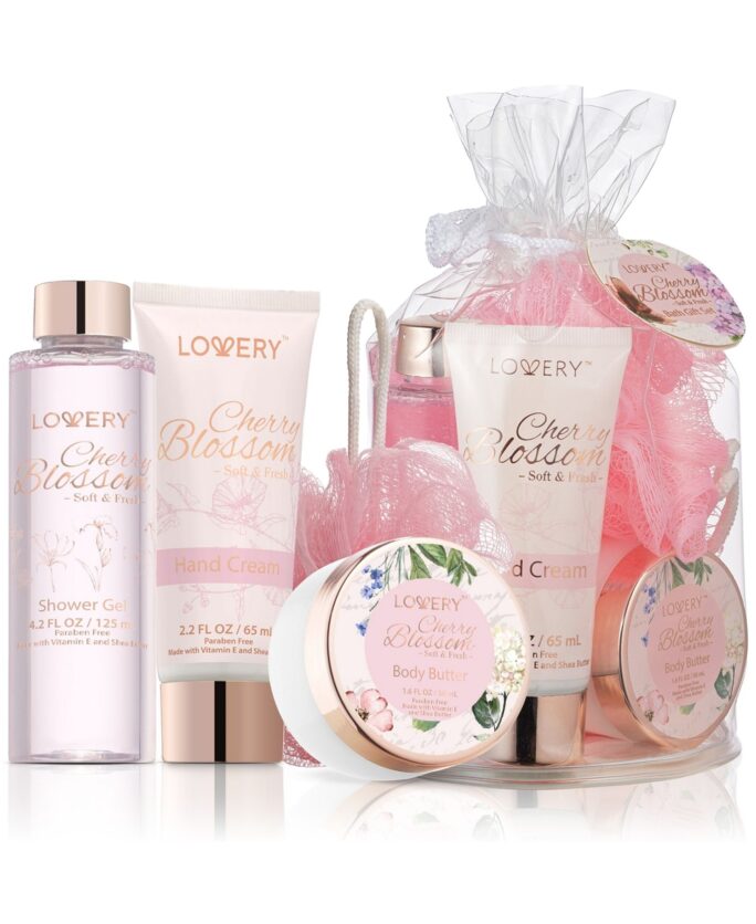 5-Pc. Cherry Blossom Bath Gift Set