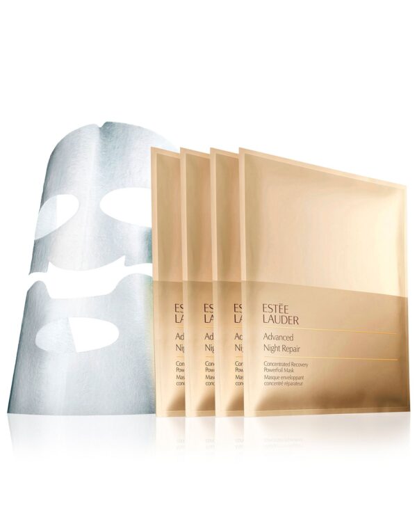 Advanced Night Repair Concentrated Treatment Face Mask with Hyaluronic Acid, 4-Pack