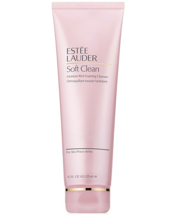Soft Clean Moisture Rich Foaming Facial Cleanser, 4.2 oz.