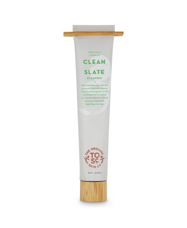 Facial Wash | Clean Slate by | Face Wash for Women and Men | Face Care | Exfoliating Face Wash with AHA | Gentle Face Cleanser for Acne Treatment | Natural Face Wash and Face Exfoliator | 3 Fl Oz