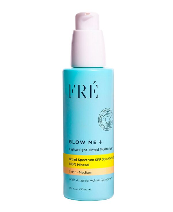 FRÉ Glow Me + Lightweight Tinted Moisturizer SPF 30, 1.69oz.