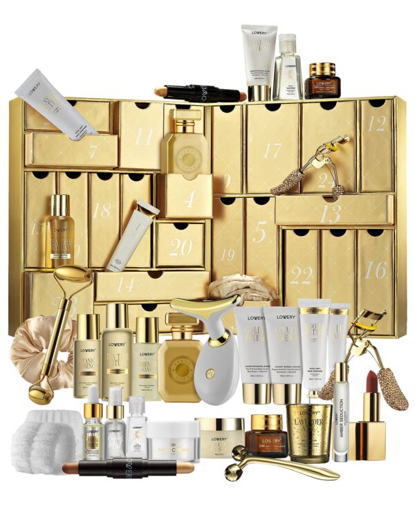 24-Pc. Luxury Skincare and Beauty Advent Calendar Set