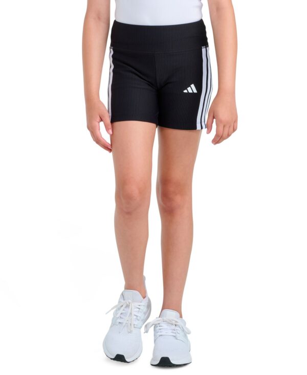 Girls' 8-16 Detached Waistband Rib Bike Shorts