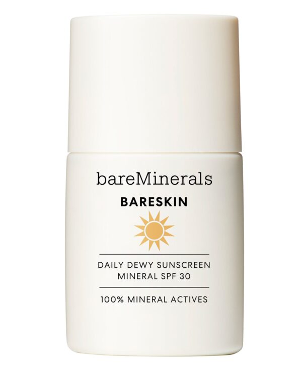 BARESKIN Daily Dewy Sunscreen Mineral SPF 30, 1 oz.