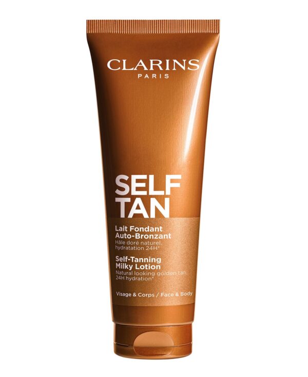 Self-Tan Milky Lotion Face and Body Tanner, 4.5 oz.