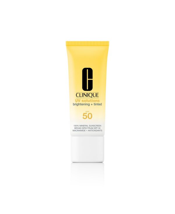 UV Solutions Brightening + Tinted Sunscreen SPF 50, 1.35 oz.