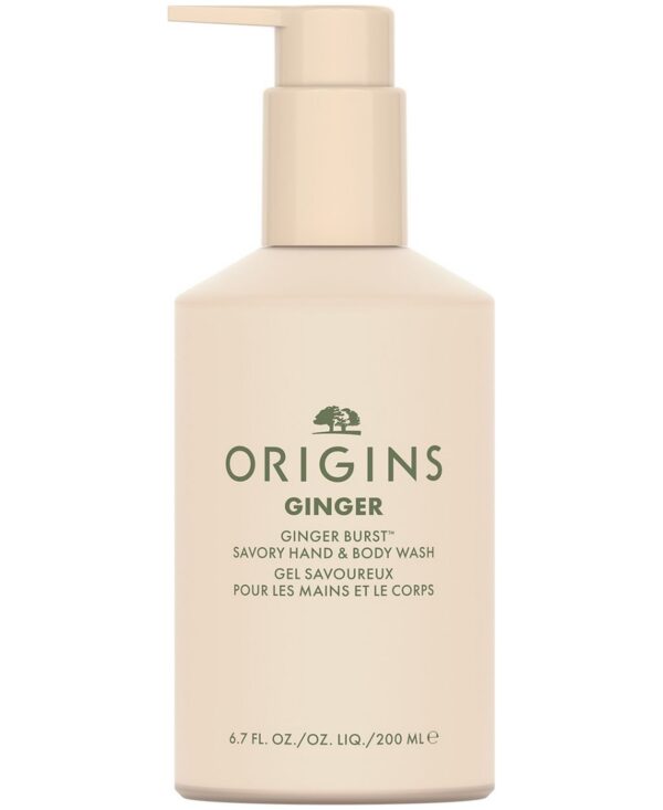 Ginger Burst Savory Hand & Body Wash, 6.7 oz.