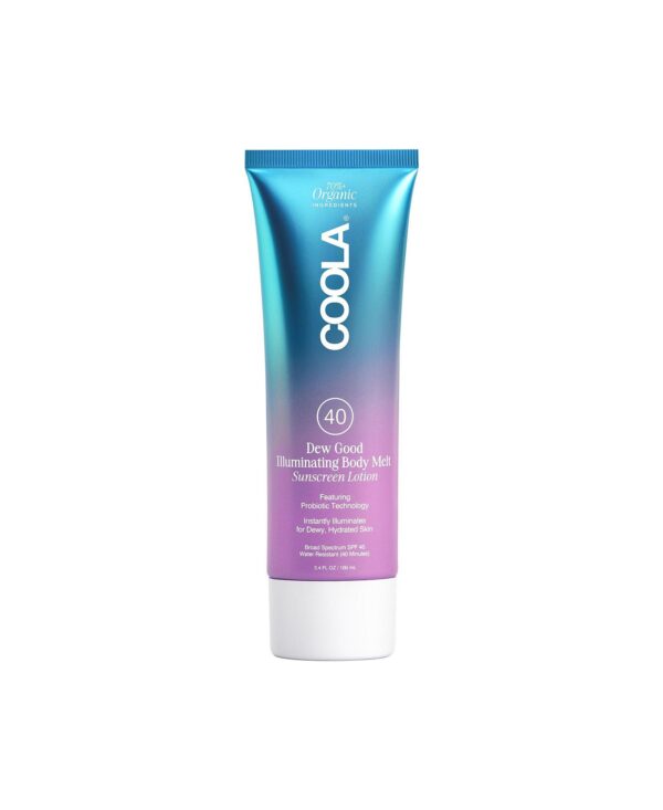 Dew Good Illuminating Body Melt Sunscreen Lotion SPF 40, 3.4 oz.