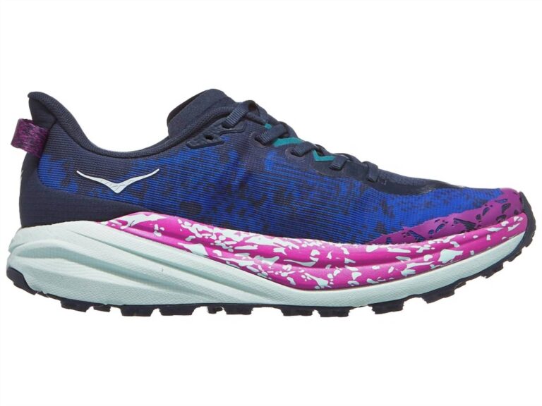 men's speedgoat 6 trail running shoe in stormy skies/aqua breeze