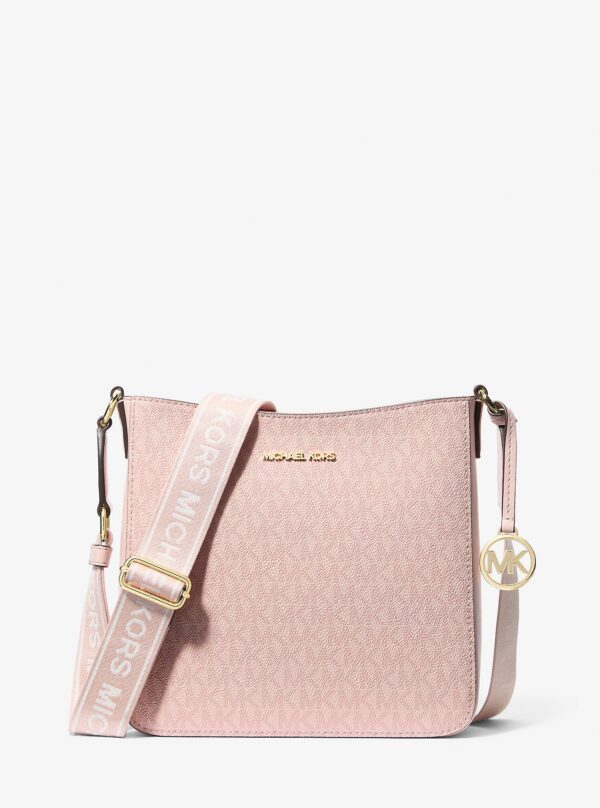 jet set small signature logo crossbody bag