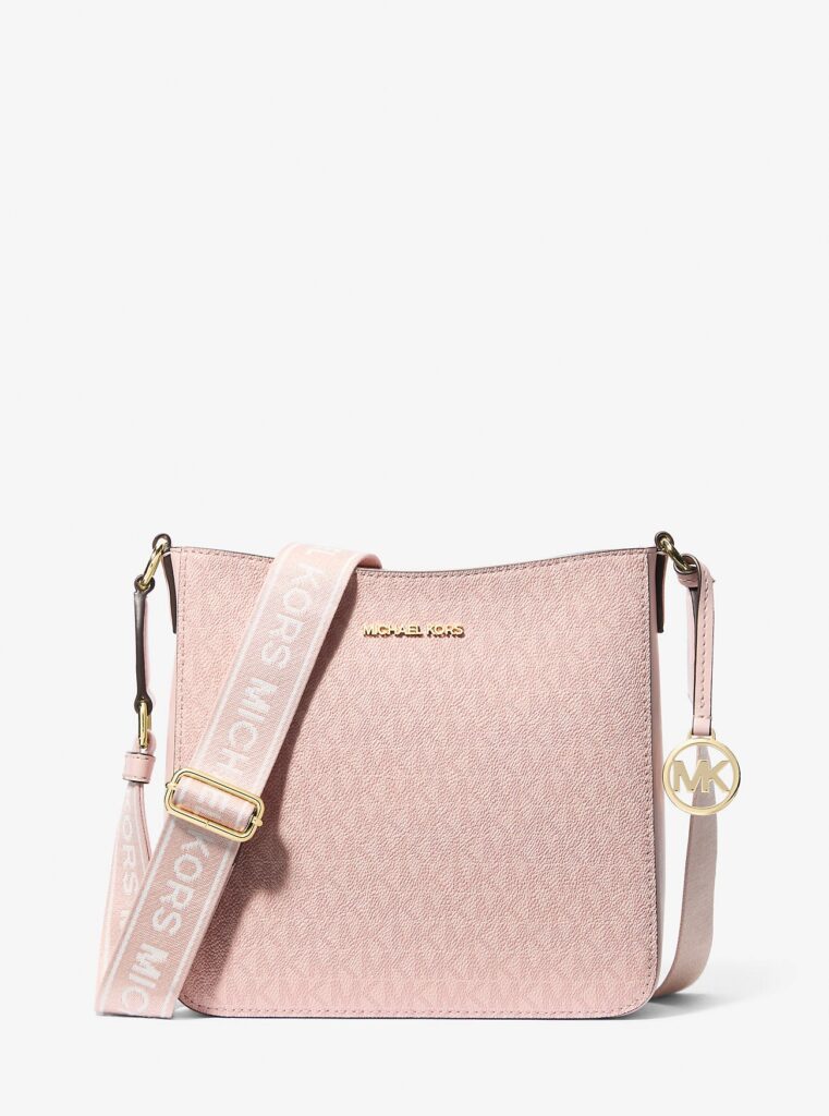 jet set small signature logo crossbody bag