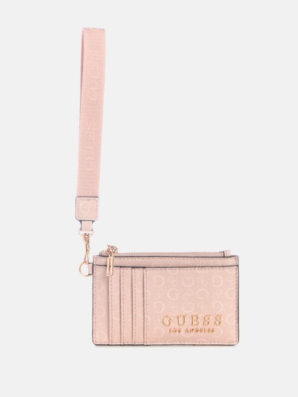 eldoria logo card case wristlet