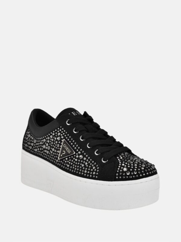 sonly rhinestone platform sneakers