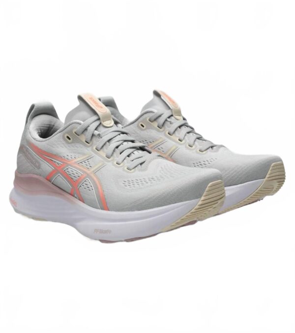 women's gel-kayano 32 shoe in cloud grey/seashell