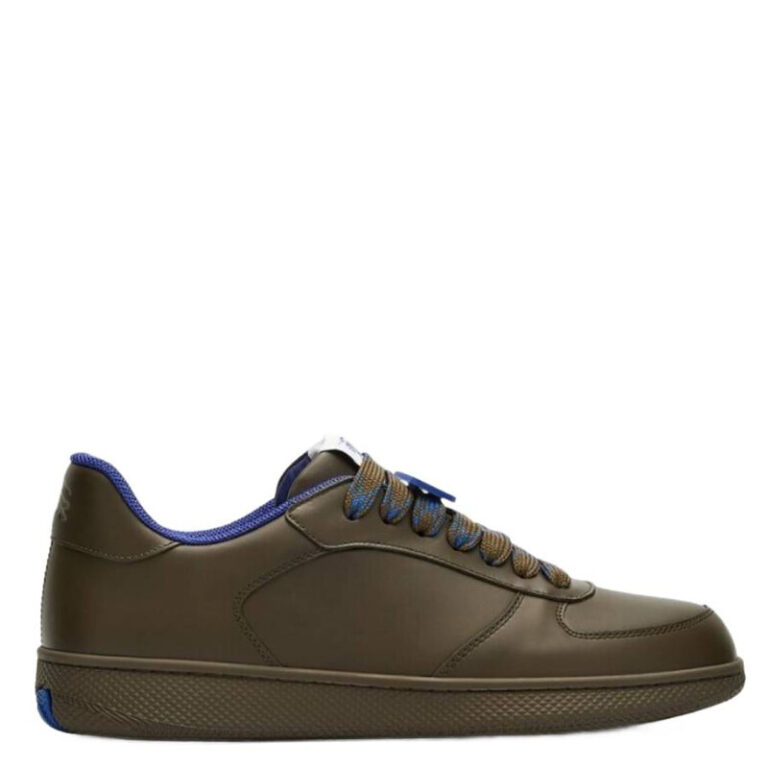 Terrace Leather Low-Top Sneakers, Brand Size 39 ( US Size 6 )