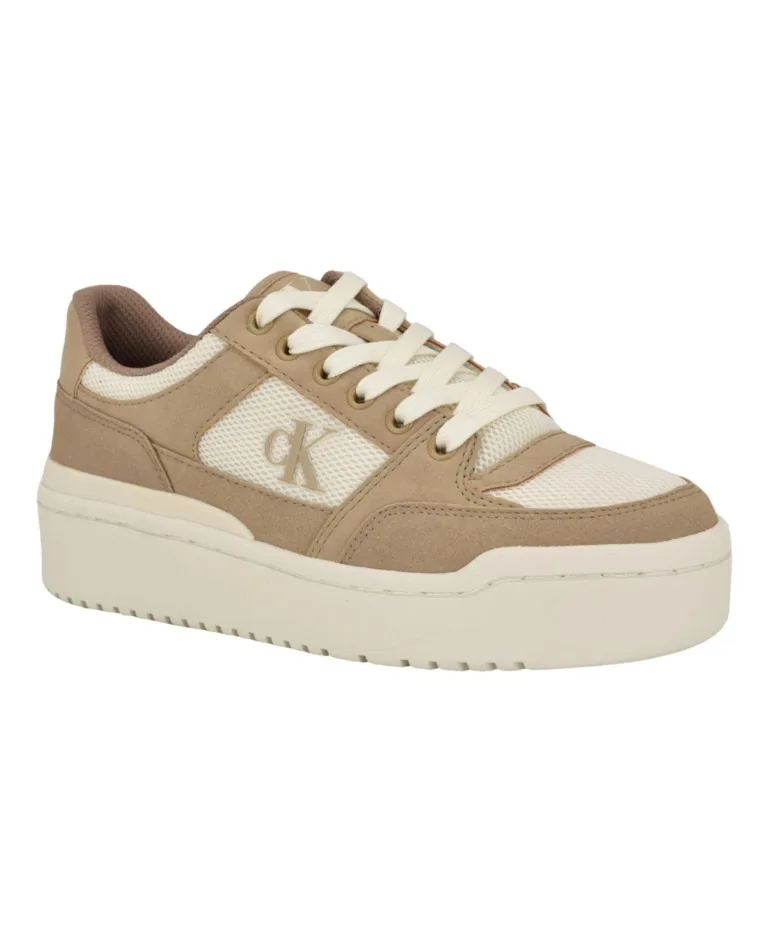alondra sneakers women natural multi lace up platform shoes htat918