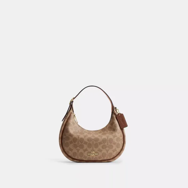 emily shoulder bag in signature canvas