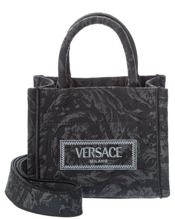 athena barocco mini canvas tote