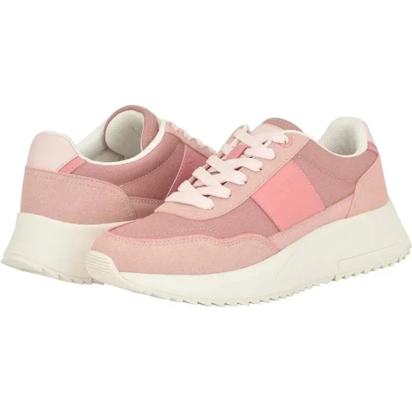 pippy sneakers women's pink multi low top casual shoes lion428