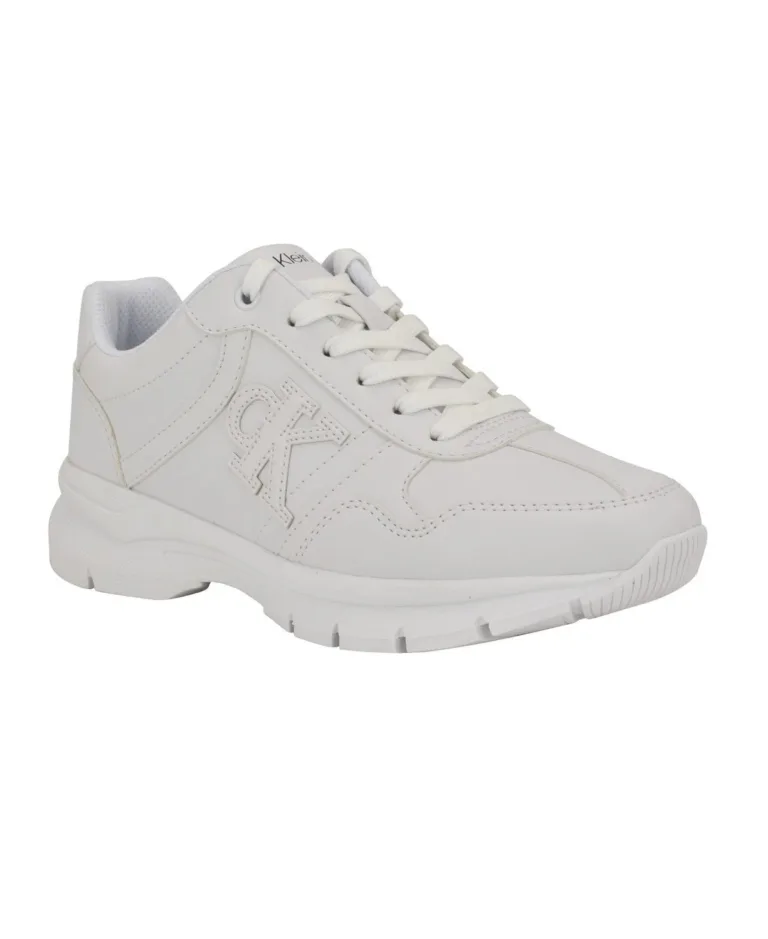caisneakers women white ck logo low top casual shoes htat924
