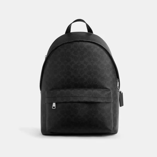 taylor backpack in signature canvas