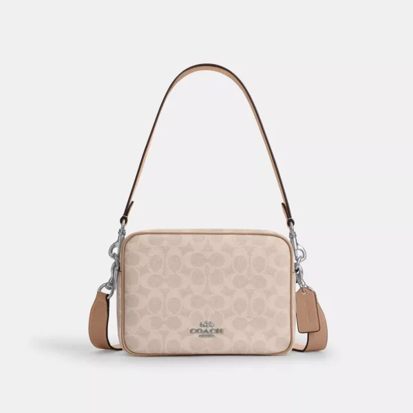 carey crossbody bag in signature canvas