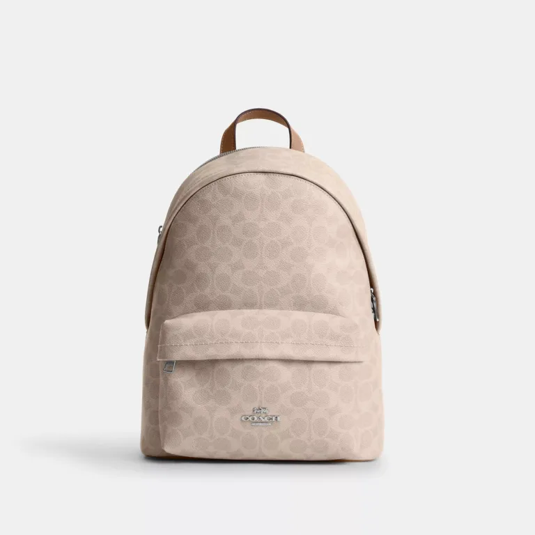 taylor small backpack in signature canvas