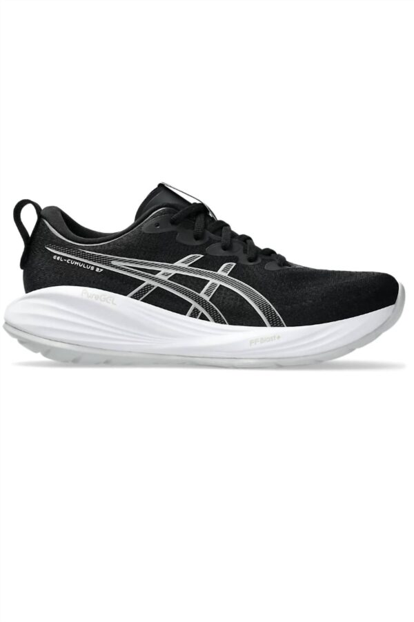women's gel-cumulus 27 shoes in black/concrete
