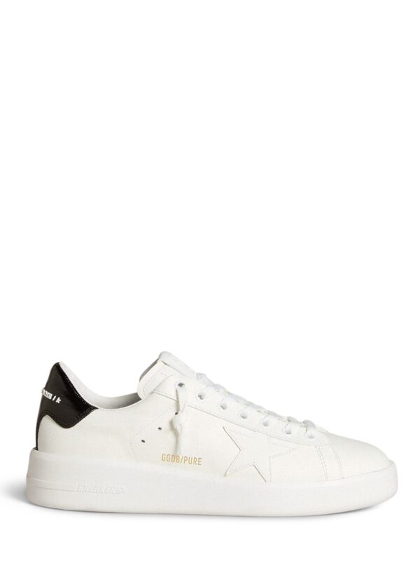 low-top sneakers with star perforations and modern silhouette