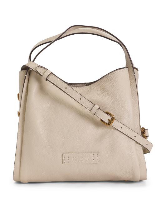 AMERICAN LEATHER CO. Leather Auburn Convertible Crossbody