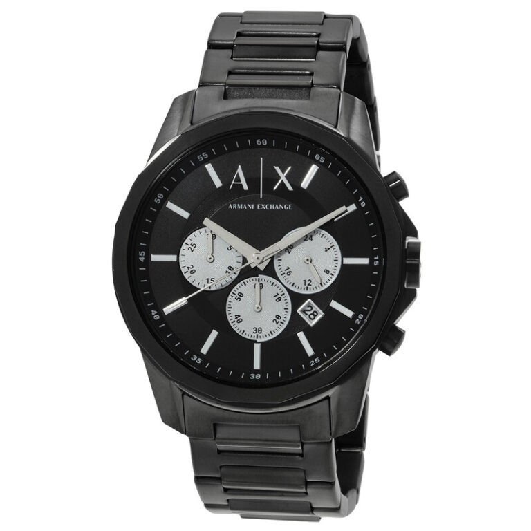 Banks Chronograph Quartz Black Dial Men's Watch