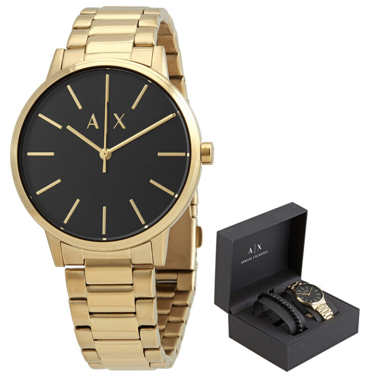 Cayde Quartz Black Dial Men's Watch