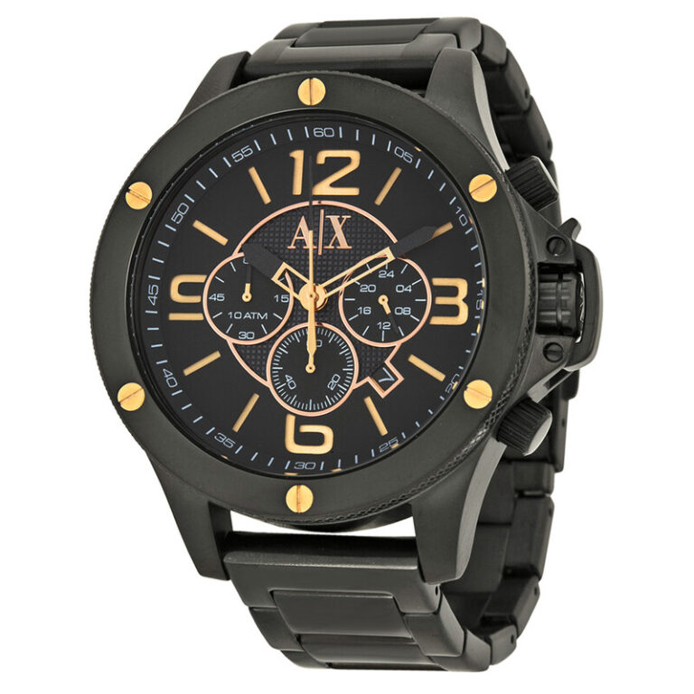 Chronograph Black Dial Men's Watch