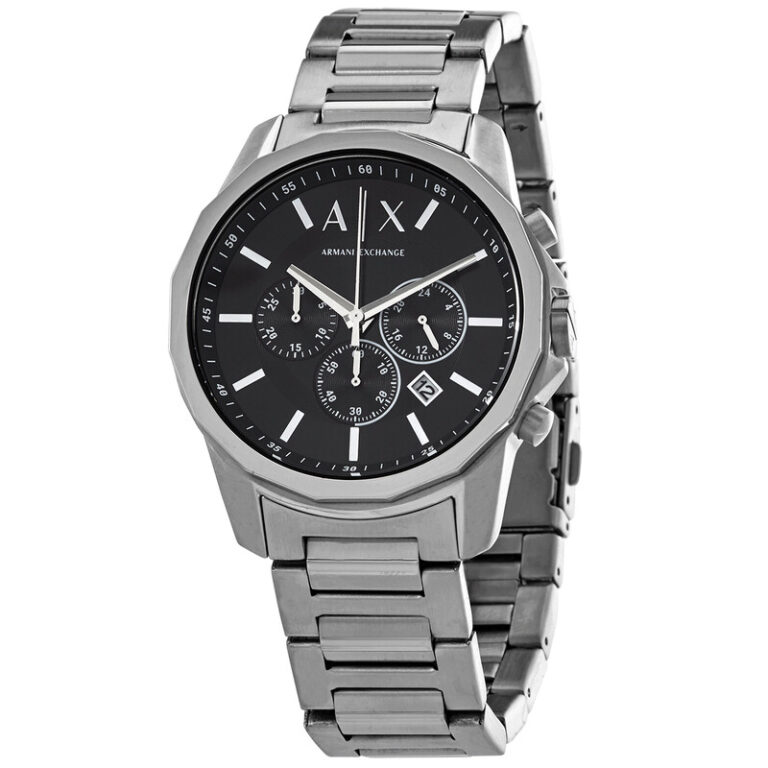 Chronograph Quartz Black Dial Men's Watch