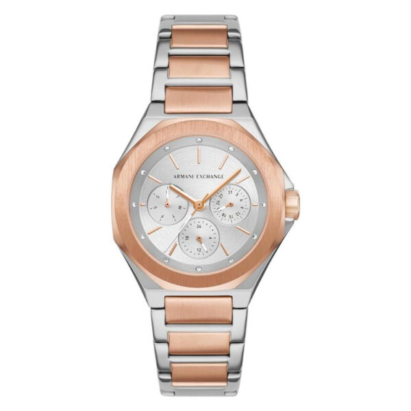 Multifunction Quartz Silver Dial Ladies Watch AX4623