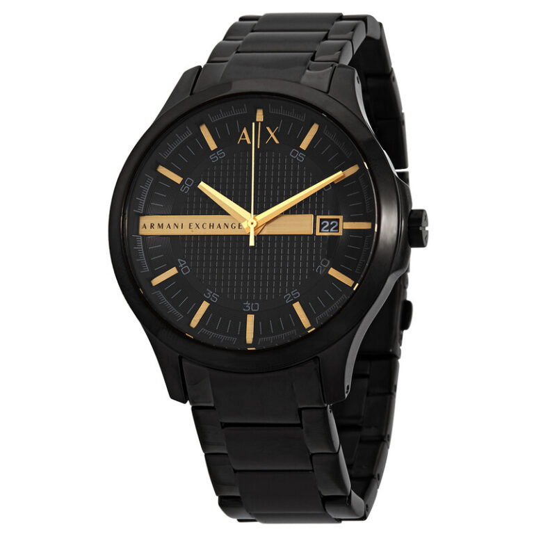 Quartz Black Dial Men's Watch