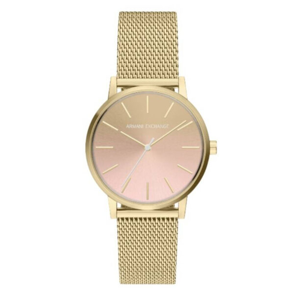 Quartz Pink Dial Ladies Watch AX5619