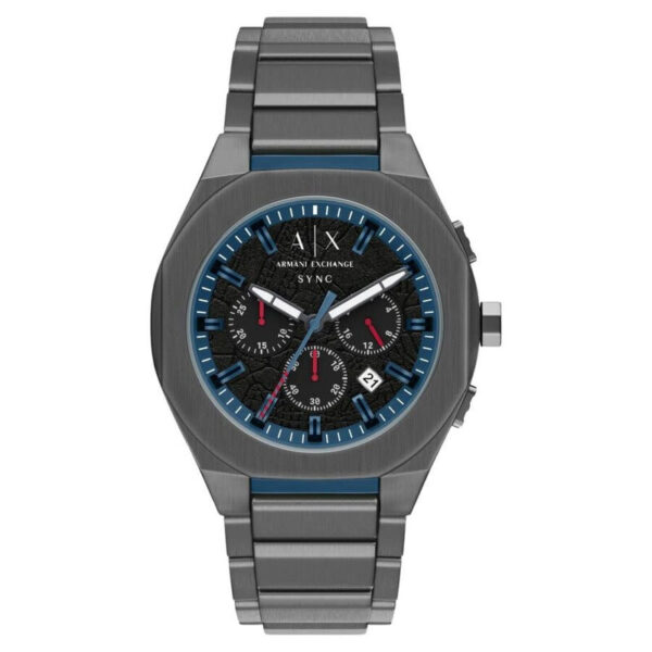 Sync Chronograph Quartz Black Dial Men's Watch