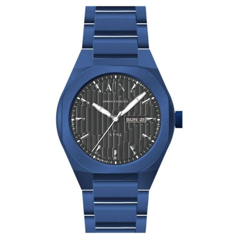 Sync Quartz Black Dial Men's Watch