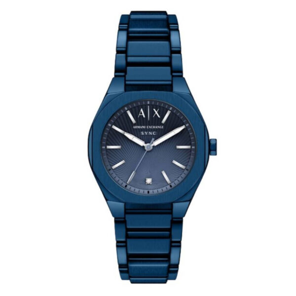 Sync Quartz Blue Dial Ladies Watch