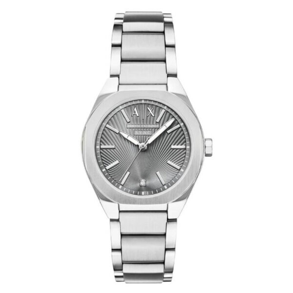 Sync Quartz Silver Dial Ladies Watch AX6030