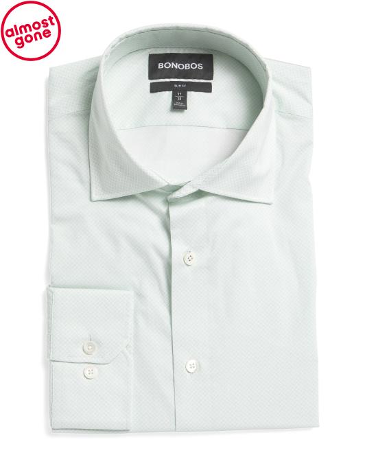 BONOBOS Jetsetter Stretch Slim Fit Dress Shirt