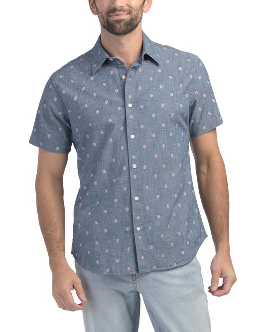 BONOBOS Slim Fit Riviera Short Sleeve Shirt