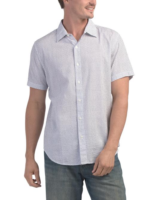 BONOBOS Slim Fit Riviera Short Sleeve Shirt