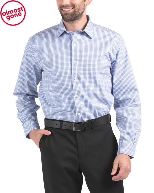 BROOKS BROTHERS Non-iron Regular Fit Dress Shirt