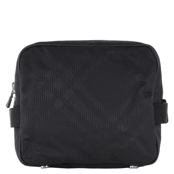 Check Jacquard Travel Pouch