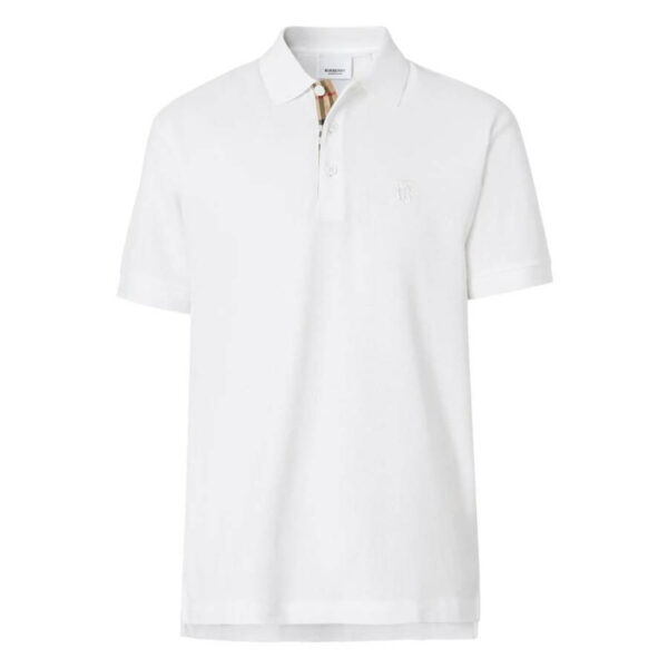 Eddie Monogram Motif Polo Shirt, Size XX-Small